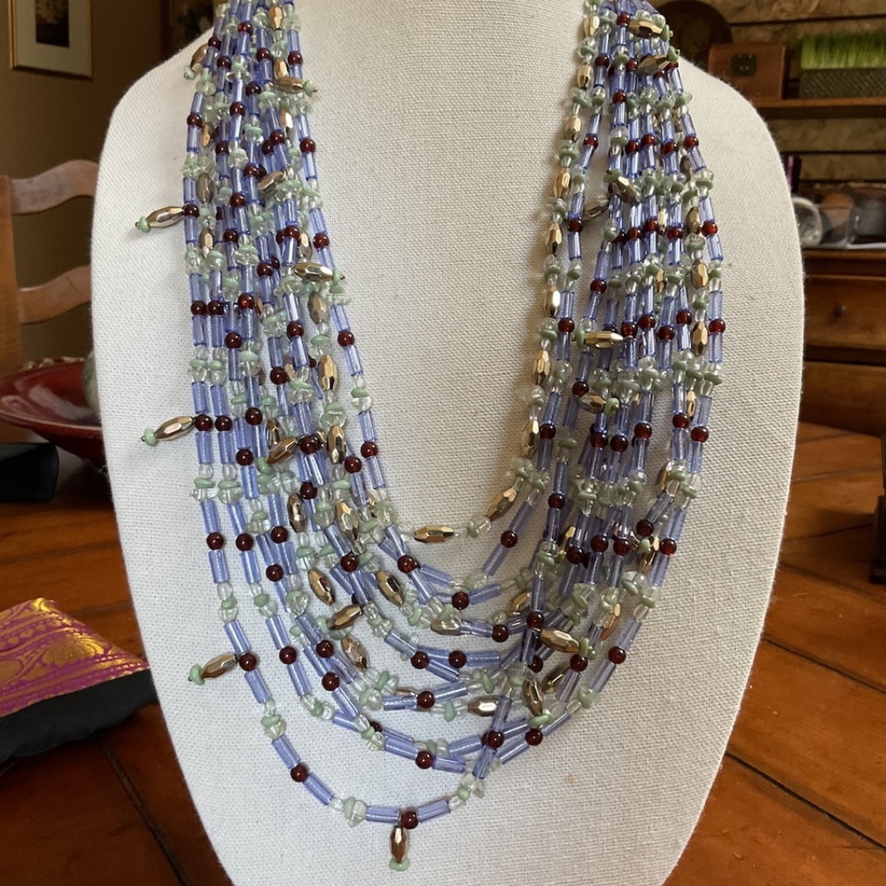 Beautiful beaded necklace